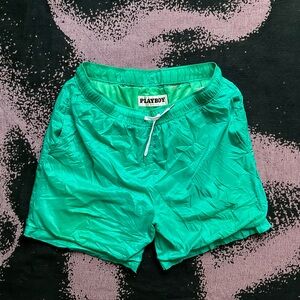 Playboy Teal Swim Shorts